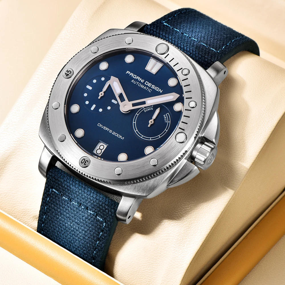 

2023 New PAGANI DESIGN Top Luxury Men Mechanical Wristwatches Automatic Watch For Men 20Bar Waterproof Sports Clock Reloj Hombre