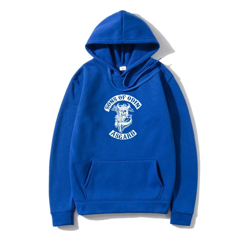 

Men's Sons Of Odin - Asgard Chapter Outerwear designer Hoody Unique Sunligh Breathable Spring Autumn SweaOuterwear