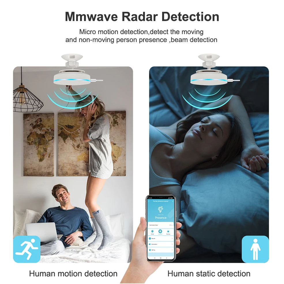 Рисунок 3 - Датчик присутствия человека Zigbee Mmwave