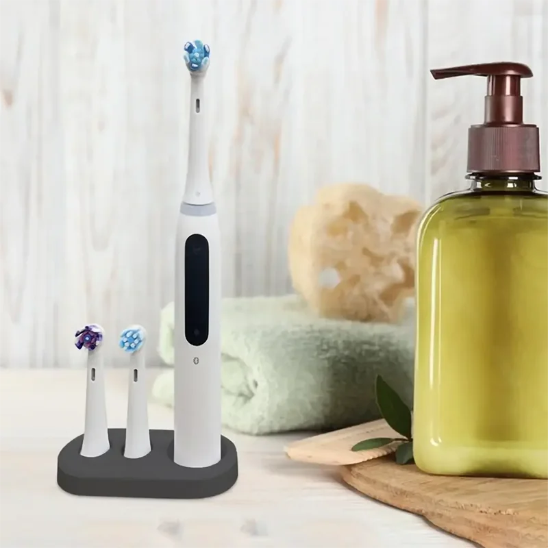 Electric toothbrush holder replacement stand base compatible with Oral B for bathroom storage