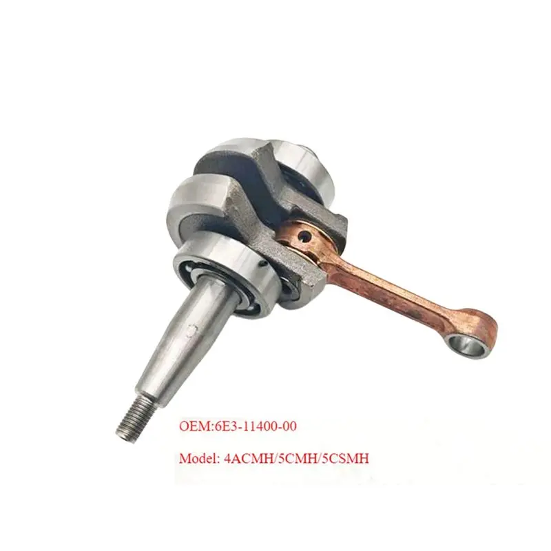 ABKO-2행정 4HP 5HP 선외기 모터 교체용 크랭크축 어셈블리 6E3-11400-00 부품 번호