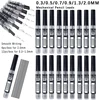 6Boxes Long 60mm Mechanical Pencil Lead 0.3 0.5 0.7 0.9 1.3 2.0mm HB Refills Leads Art Drawing Automatic Pencil Accessories 1