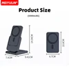 3in1 10000mAh Magnetic Wireless Power Bank Fast Charging Base Stand 5000mAh Portable External Battery for Apple iWatch iPhone 15 5