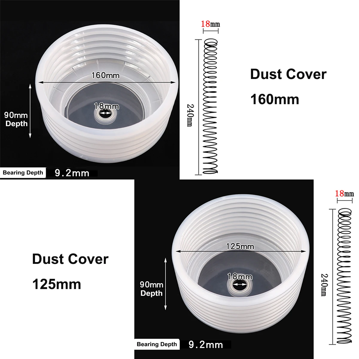 Drilling Crown 1PC 30-160mm Drilling crown for Concrete Wall Hole Saw Electric Hammer Drill Bit SDS PLUS Round Shank Cement Stone Cutter Tool