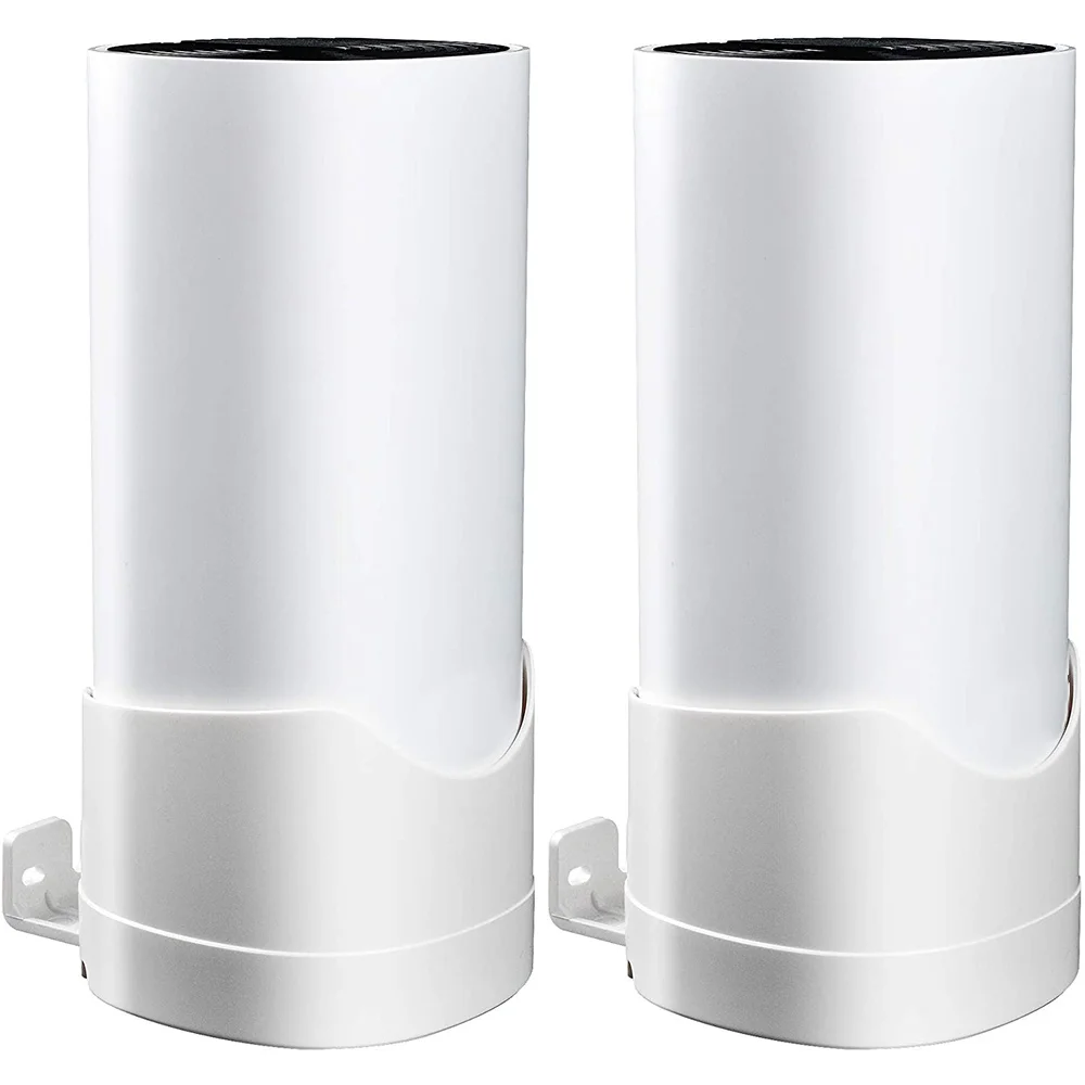 Wall Mount Holder for TP-Link Deco M4 / E4 / P9 S4 Whole Home Mesh WiFi System Bracket with Cord Management 2 Pack