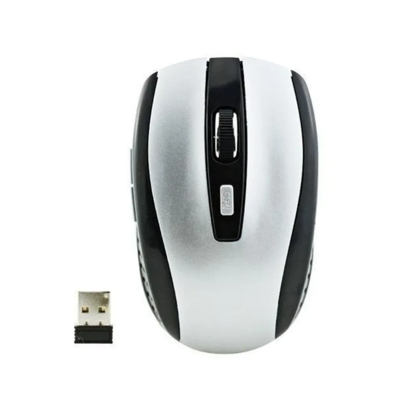 Portable 2.4G Wireless Mouse Optical 6 Buttons 1200DPI Mice For Computer PC Laptop Game Mouse