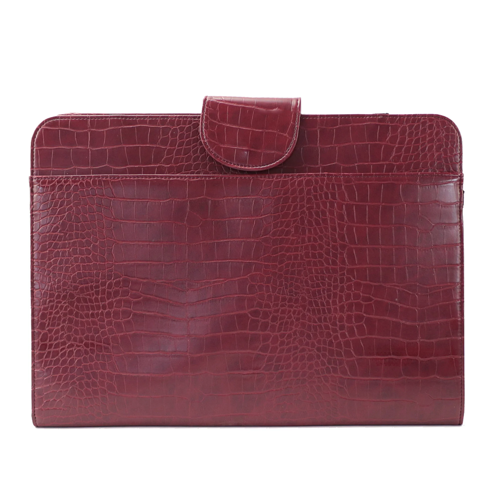 Free Custom Letters Crocodile Pattern Laptop Sleeve Cover For 13