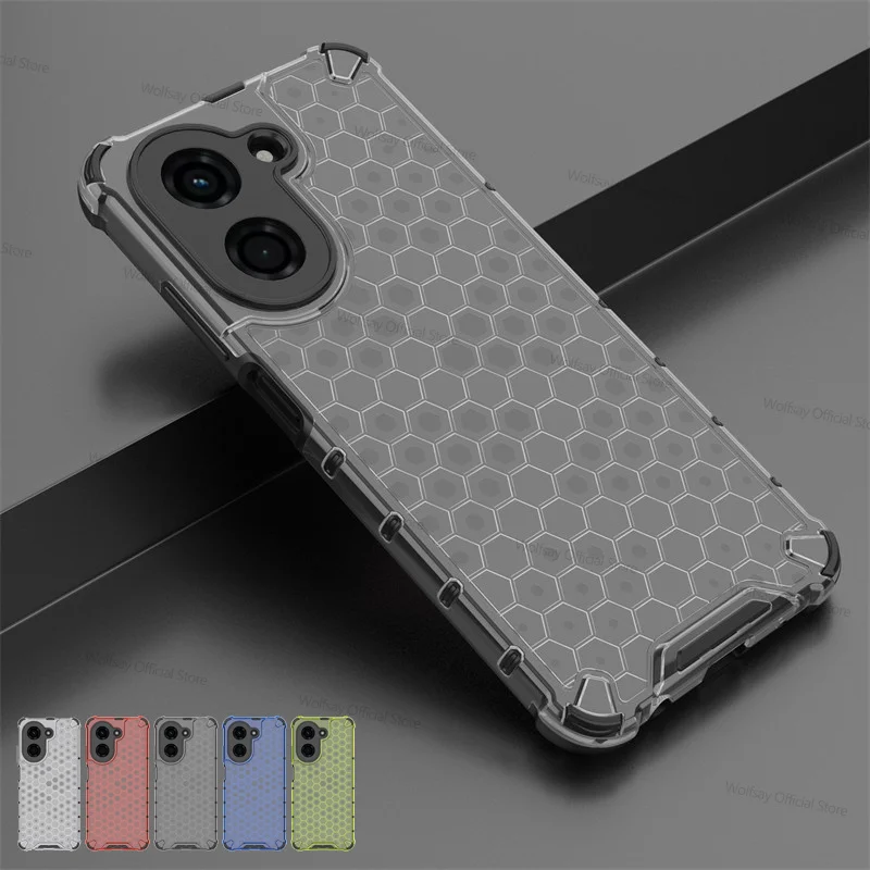 Shockproof Armor Protective Phone Case - Durable PC TPU Cover