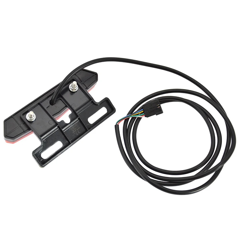 Luce posteriore freno LED per e-bike, luce di avvertimento freno ad alta luminosità, risparmio energetico, facile installazione per bici elettriche 36V 48V - immagine 4