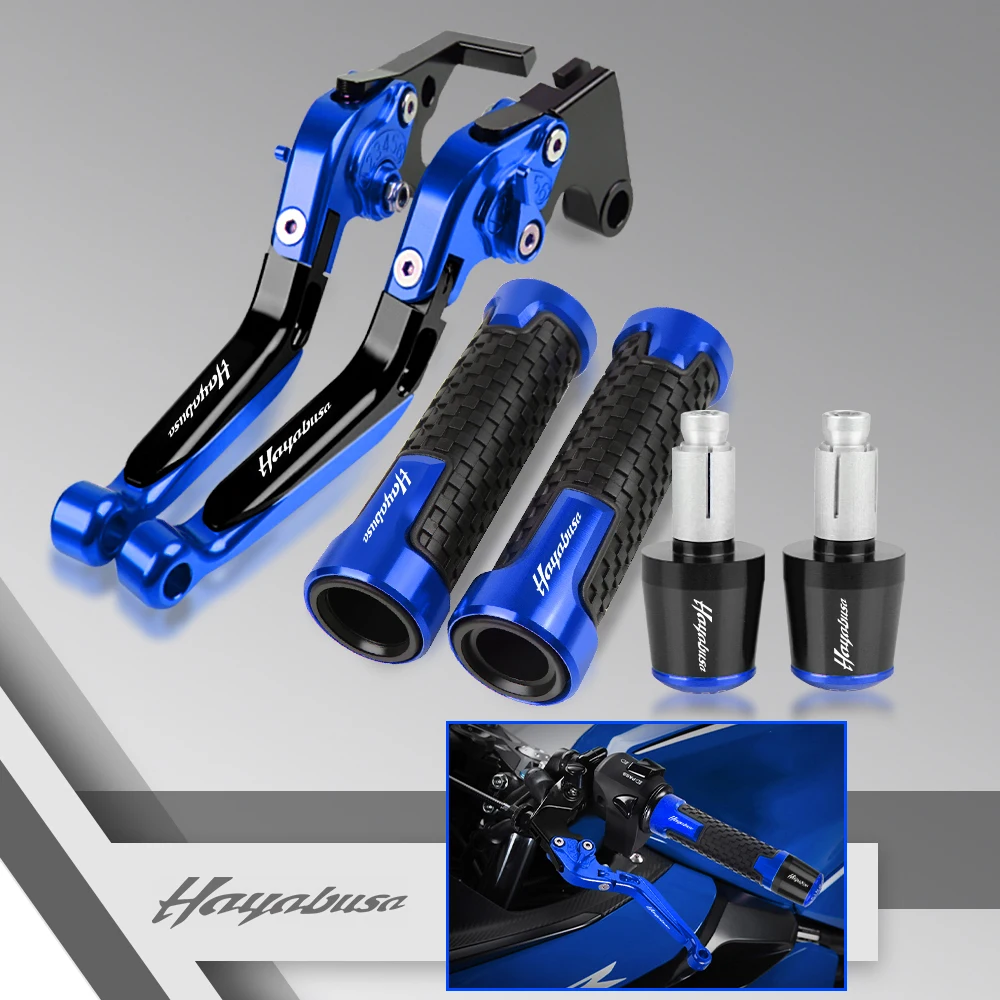 

FOR Suzuki HAYABUSA/GSXR1300 1999-2007 2000 2001 2002 2003 2004 2005 2006 Moto Scooters brakes Clutch Levers HandleBar Ends
