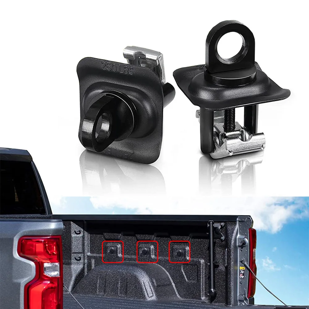 

Pickup Trunk Bed Tie Down Anchor For Chevy Silverado Sierra Colorado Canyon Truck Cargo Tie Down Clip