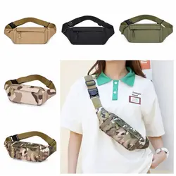 Oxford Cloth Waist Pouch Banana Bag Wear Resistant Waterproof Shoulder Belt Bags Fashion Large Capacity Waist Bags Travel