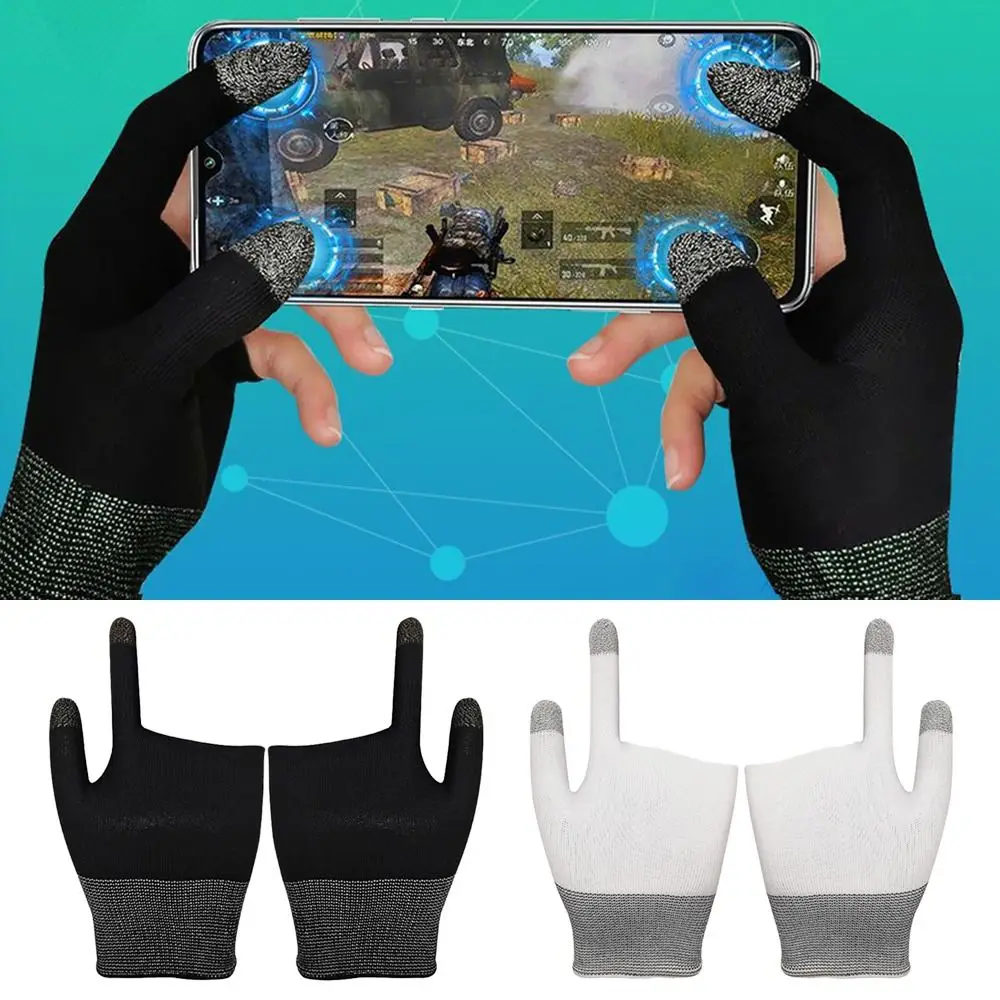 

Thumb Sleeve Finger Sleeves Sweat Proof Hand Cover Game Controller Phones Game Controller Fingertips Gloves Cover Gaming Gloves