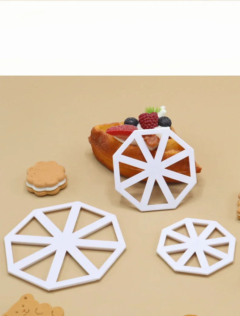 3Pcs Fondant Cake Mold Set – Triangle Flag Shape Cookie Cutters and Biscuit Stamps for ... - SKU CMS01426 - UGI Packaging