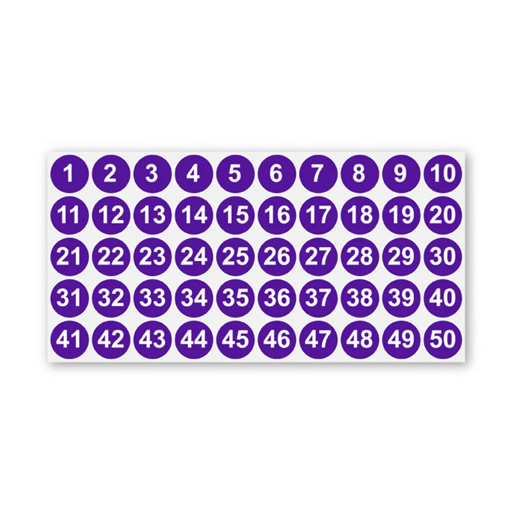Store Number Sticker Number Stickers Consecutive Number Stickers For Office Supplies Indoor ...