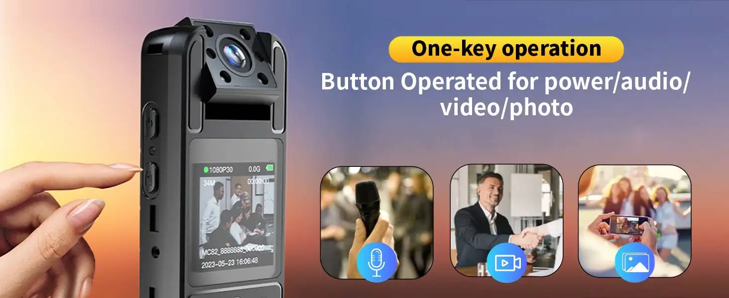 4k Mini Action Camera For Outdoor Sports With Night Vision_voghion.com