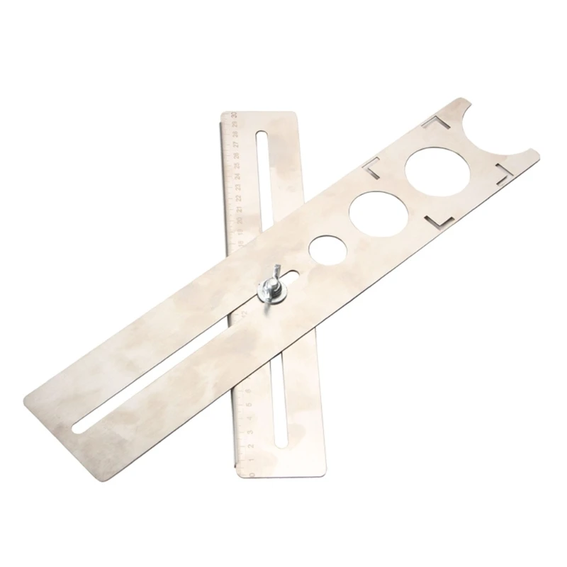 

Adjustable Ceramic Tile Locator To Wall Marking Position Ruler Ceramic Hole Cutter Drill Marble Opener Construction Tool