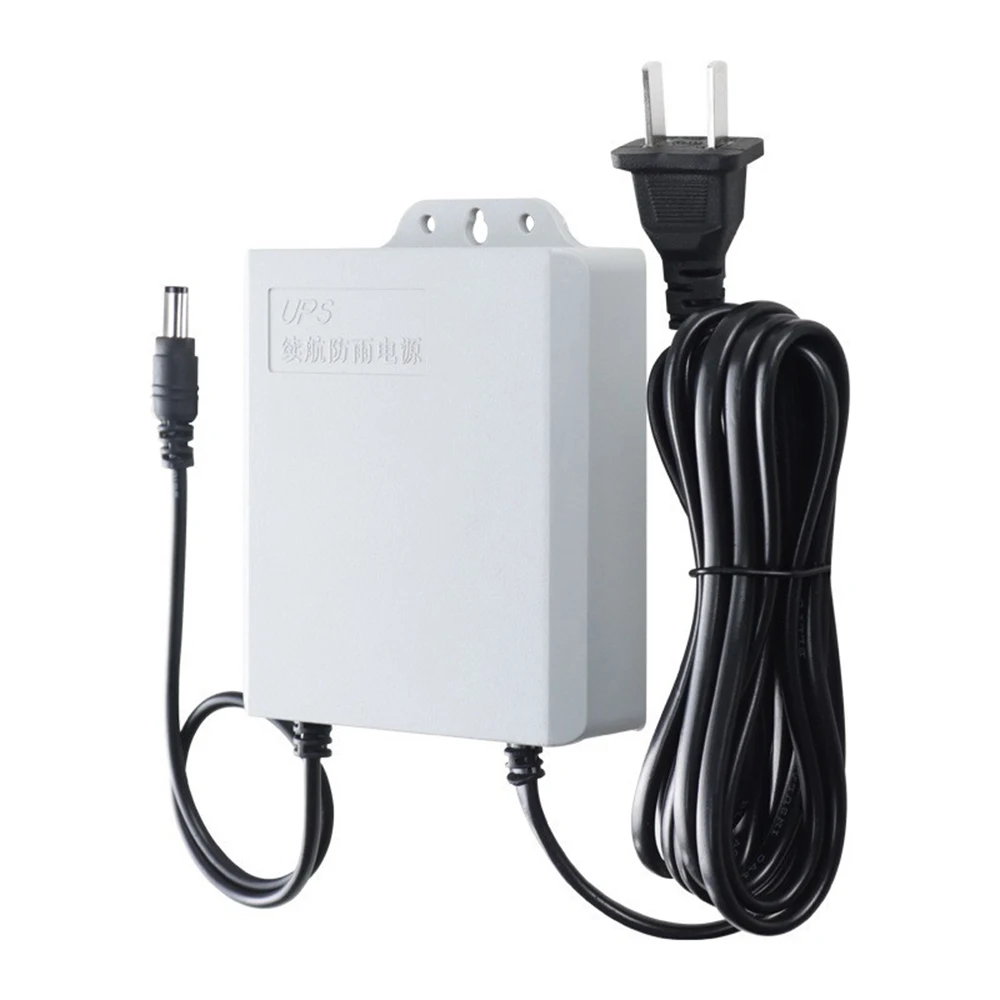 Waterproof UPS Uninterruptible Power Supply 12V 1.5A 3600mAh DC UPS Battery Backup Router Monitoring Security Home Camera