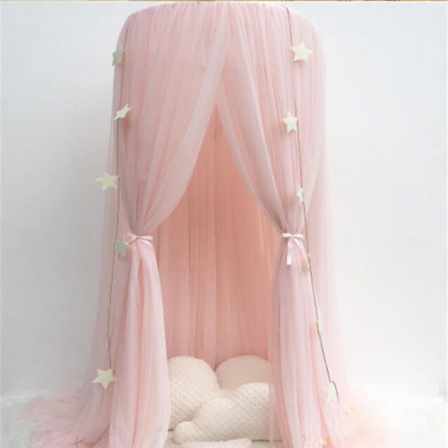 Nordic Bed Net Children's Room Decorated with Hanging Bed Curtain Bed Curtain Children's Tent Bed Curtain Baby Bed Net Kids