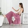 Thickened Long Bath Towel Microfiber Ladies Sexy Wearable Quick Dry Magic Bath Beach Spa Bathrobe Laundry Beach Dress 2