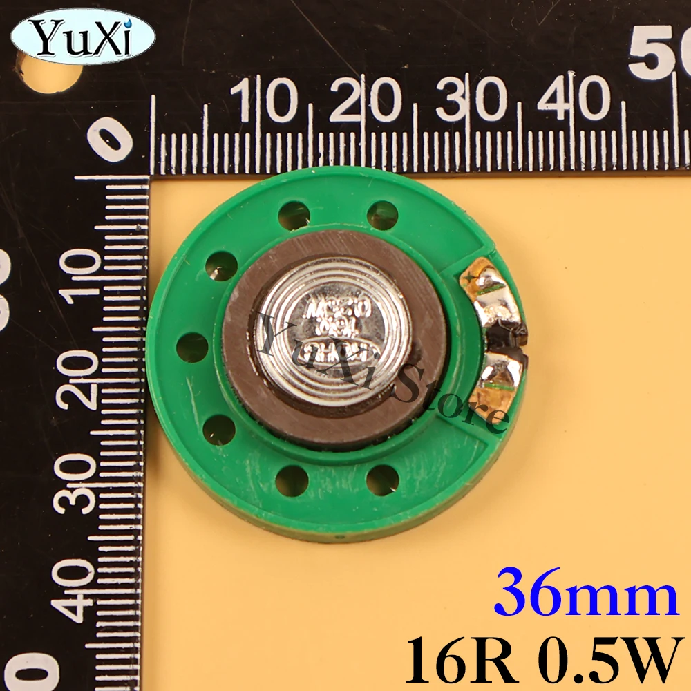 2Pcs 16 Ohm 0.5W 0.25W Horn Speaker 16R Diameter 21mm 23mm 27mm 29mm 36mm 40mm 20mm Ultra-thin LoudSpeakers 6