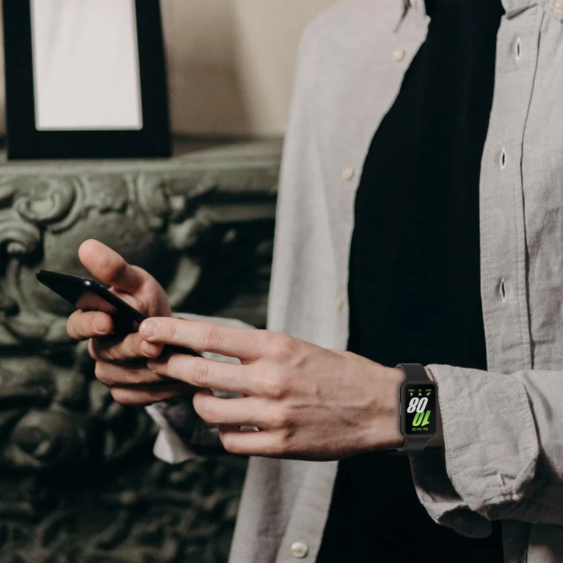 Enhanced Smartwatch Protective Cover with Tempered Glass - Anti-Fall & Anti-Scratch Watch Case