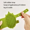 Rubber Self-Grooming Cat Scratcher - Wall & Table Leg Mountable, Flexible Bristles, Non-Electric Pet Massage, Fur Removal Tool 4
