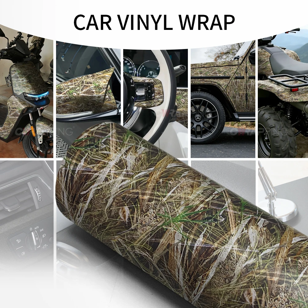 Automotive-Vinylfolie für Auto-Vinyl-Wrap Tarnmuster Externe Autoaufkleber Wasserdichte Lackierung Motorrad-Vinylfolien – Detail 7