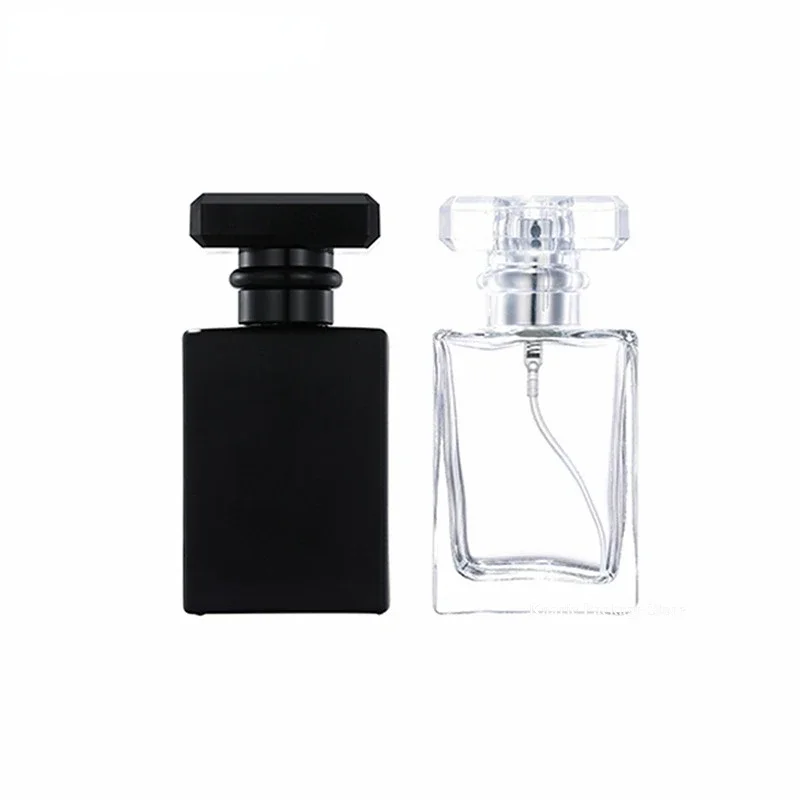 Leere Glas-Sprühflasche 30 Ml – Mit Pumpspender, Silberner Kappe, Für Parfüm, Toner, DIY