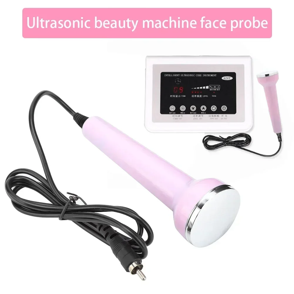 Skin Care Device Face Probe Ultrasonic Beauty Machine Vibration Massager Facial Detoxification Eye Universal Probe Instrument Cable Accessories