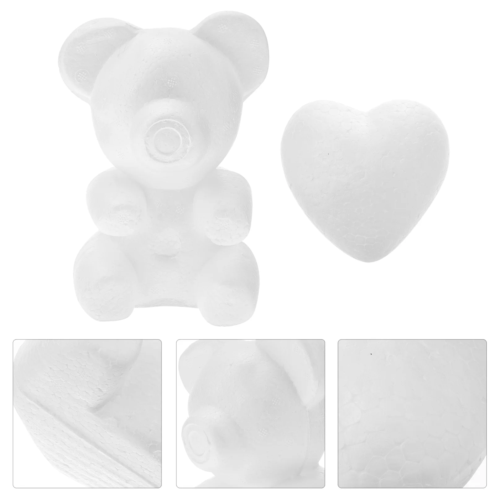 

10pcs Creative Model Handmade Soap Molds Heart Ornament and Crafts Supplies