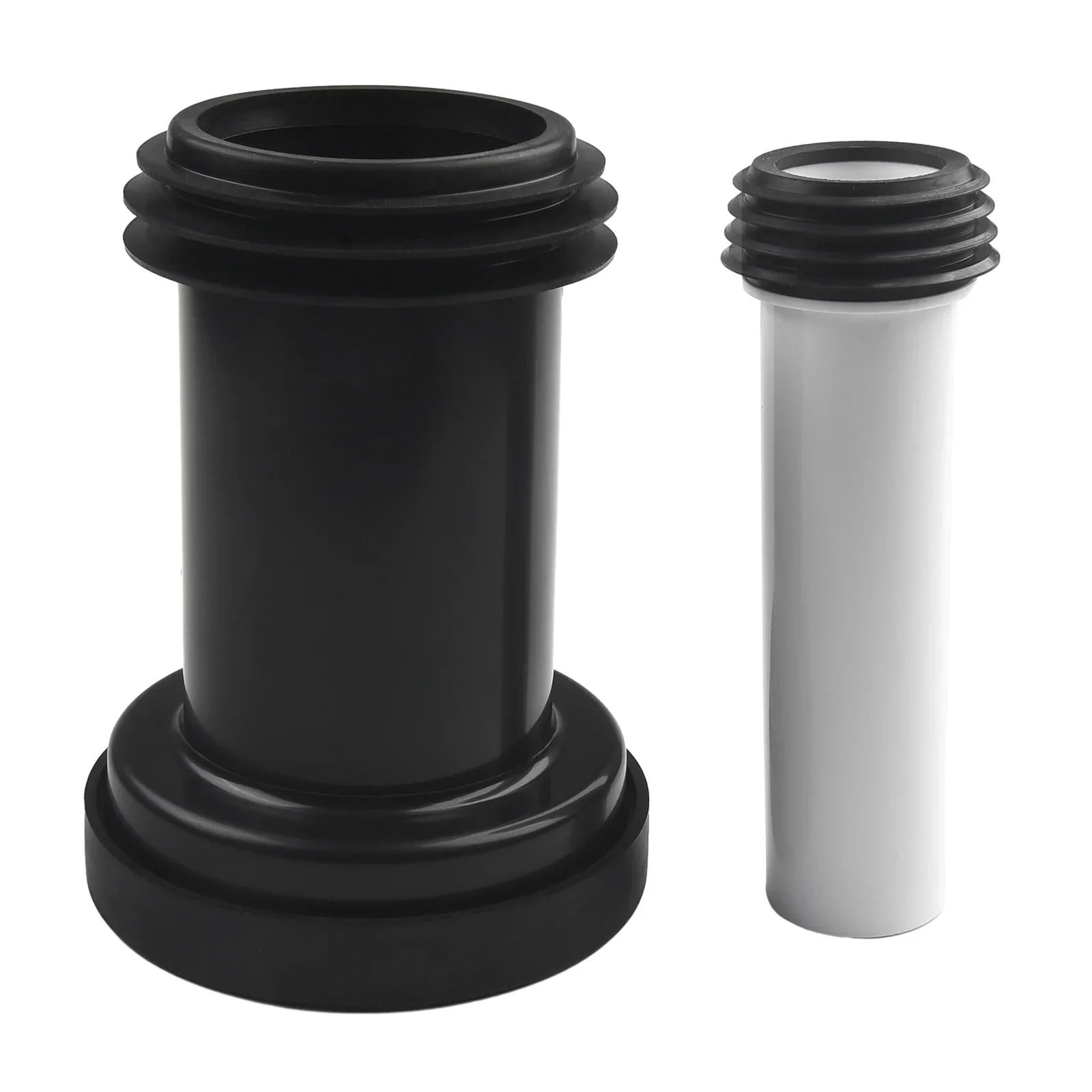For Geberit Duofix Wall Hung WC Frame Pan Connection Pipe PE/PP Material And Satin Chrome Cover (152 426 46 1)