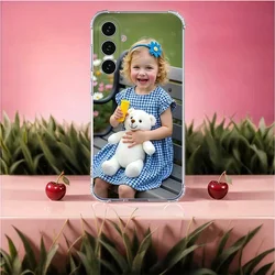 Customizable Shockproof Phone Case - Personalized Photo Design Cover for Galaxy S20 FE (Clear)