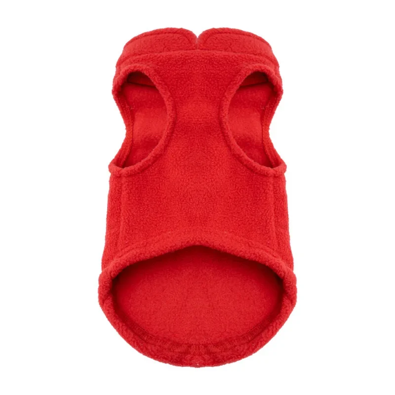 Dog Cats Clothing Supplies Cats Clothes Pet Polar Fashion Accessories Solid Fleece Towable Cats for Color Pets Vest Home Stuff