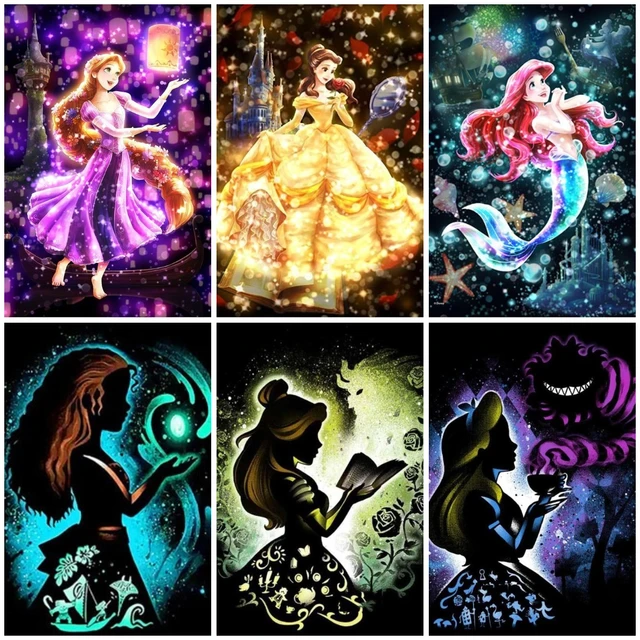 Full Drill Diamond Painting Disney  Character Diamond Painting - Disney  Diamond - Aliexpress