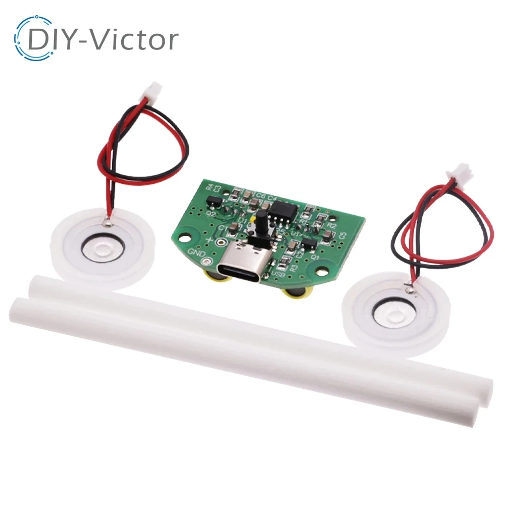USB Mini Humidifier DIY Kit: Mist Maker & Atomizing Diffuser with Driver Circuit Board