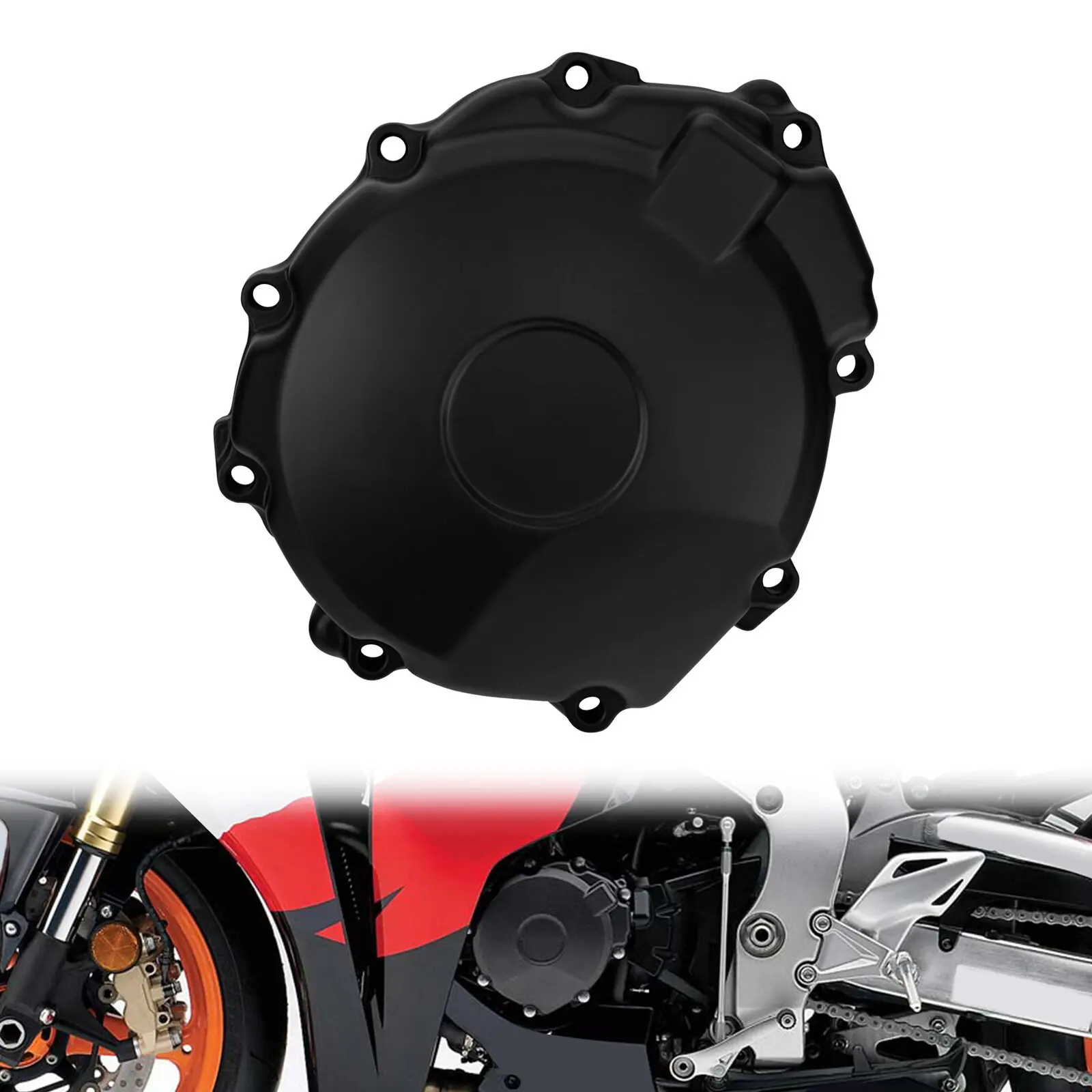 

Motorcycle Left Engine Stator Crank Case Cover For Honda CBR1000RR 2008-2011