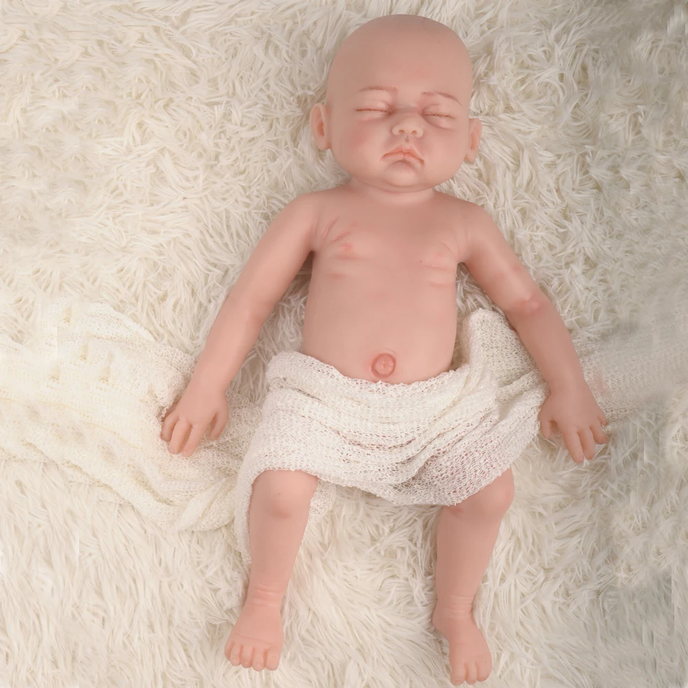 Best Quality 43CM Silicone Dolls Birthday Present Realistic Soft Baby Toys with Clothes for Children's Toys Realistic Dolls 2