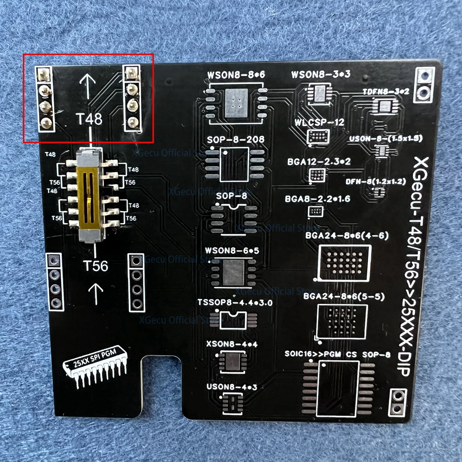 Xgecu-programador T48 Tl8663g Suporte 34000 Mais para Spi Relation Nand Flash Bios Mcu Eeprom Avr Pic Adaptador 17-em Cabo Isp - Imagem 6