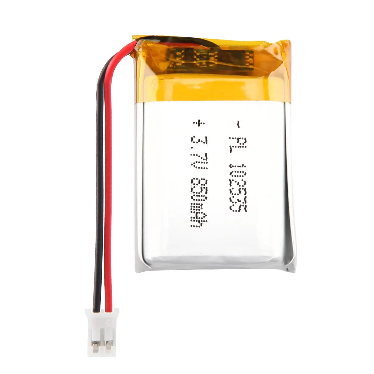 

3.7V 850mAh 102535 Rechargeable Lipo Battery length 37mm