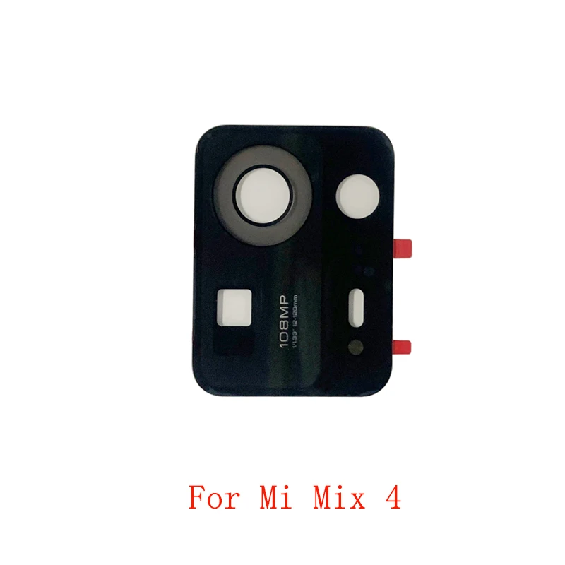 10Pcs Original Back Rear Camera Lens Glass For Xiaomi Mi 11 Ultra Mix 4 Camera Glass Lens Replacement Repair Parts