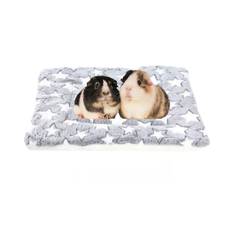 Small Animal Guinea Pig Hamster Bed House Winter Warm Squirrel Hedgehog Rabbit Chinchilla Bed Mat House Nest Hamster Accessories pet sleeping bed
