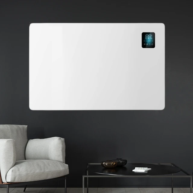 1000/2000W room heater WiFi APP electric convection wall mounted metal  convector panel heater - AliExpress