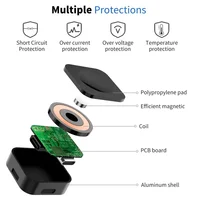 Chargeur rapide magnétique sans fil, Apple Watch Series 9, 8, 7, 6, 5, SE, Type C, L, Câble de conversion, IWatch Series 6, 5, 3, 2, 1 3