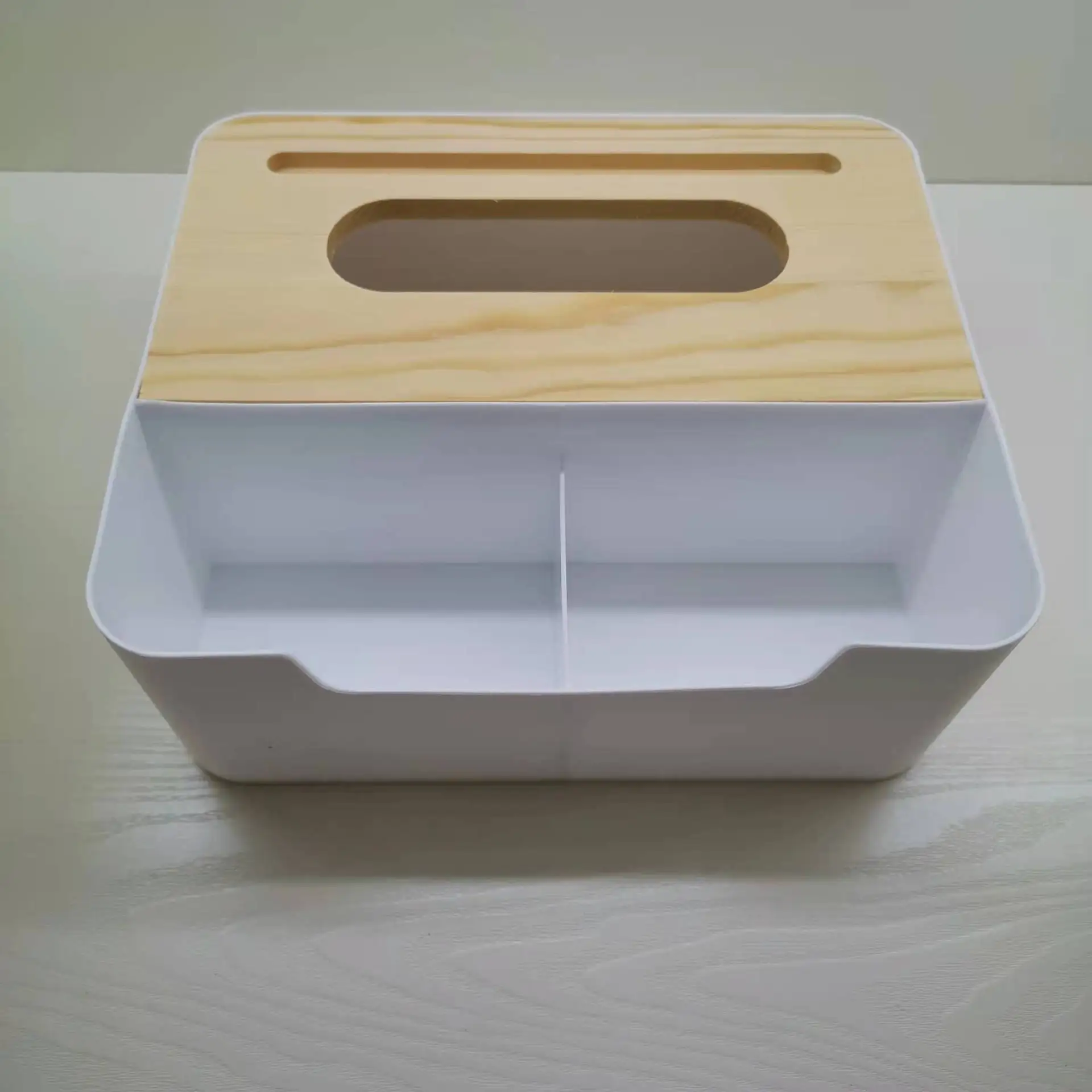 Multi-function Plastic Tissue Box Phone Shelf Conditioner Remote Control Holder Home Office Storage Boxes Dispenser