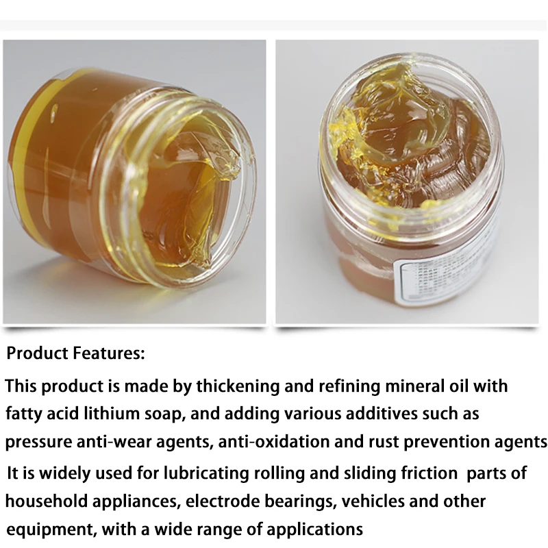 Car Lubricant Silicone Grease Lubricant 100g Automotive Grease Waterproof Lubricant High Low-Temperature Resistance Car Bearing Grease Lubricant For Automobile Hub