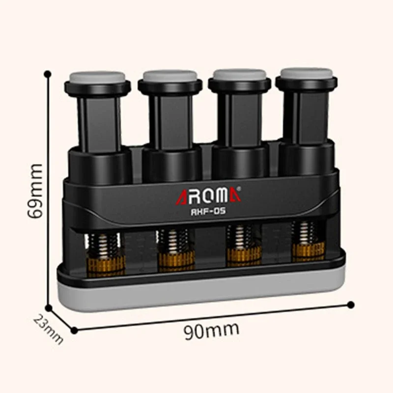 Aroma Ahf-05 Guitar Bass Piano Finger Workout Exerciser Medium Tension Hand Grip Trainer Power Gripper Guitar Accessories hand strengthener hand grip trainers hand grip exerciser