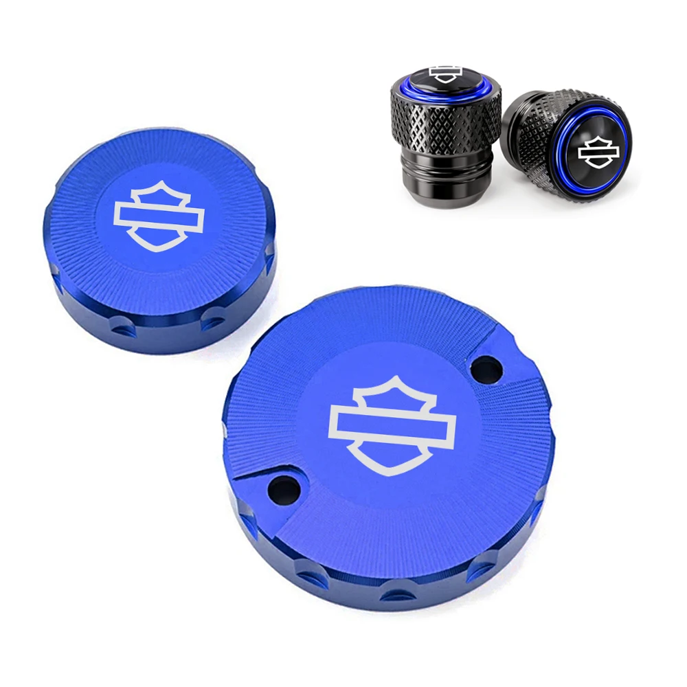 Harley Pan America Special Motorcycle Brake Fluid Reservoir and Valve Caps Accessories