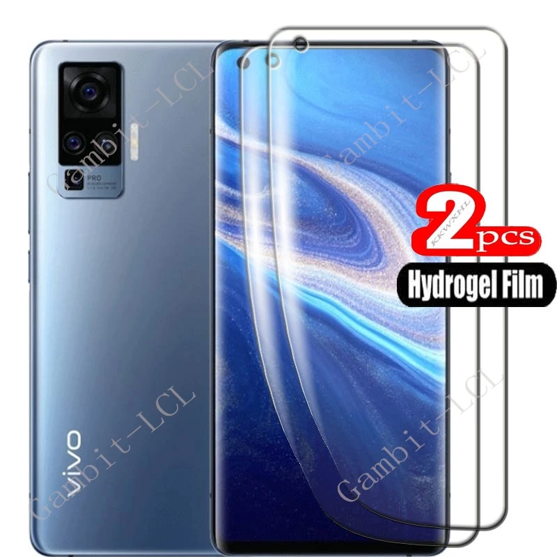 

2 шт., Гидрогелевая Защитная пленка для экрана Vivo X51 5G XE710 6,56 "VivoX51 VivoX50 X50 Pro Plus Pro + HD