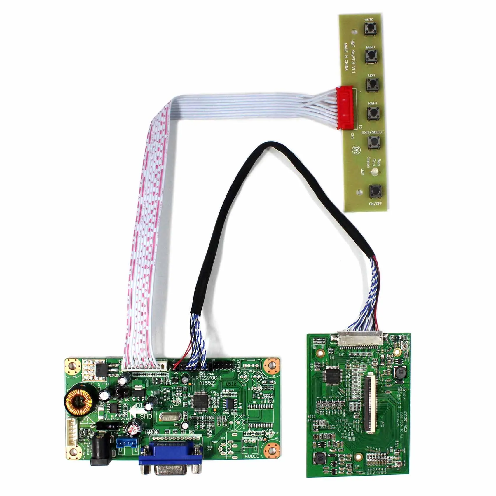 

RT2270C-A 3,5 Vga вход универсальная плата контроллера ЖК-дисплея 40 Pin 30Pin 20Pin Lvds Tft плата драйвера ЖК-дисплея